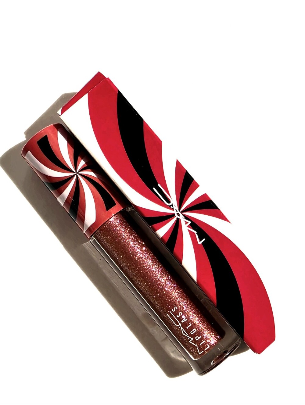 Mac Lipglass Ruby Taboo New LE